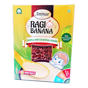 Ammae Ragi Banana | Ammae Porridge for Babies - Ammae Foods India