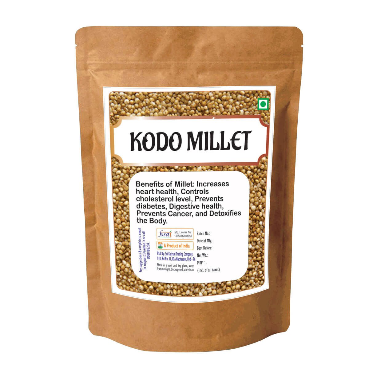 Kodo milet | Millet - Ammae Foods India