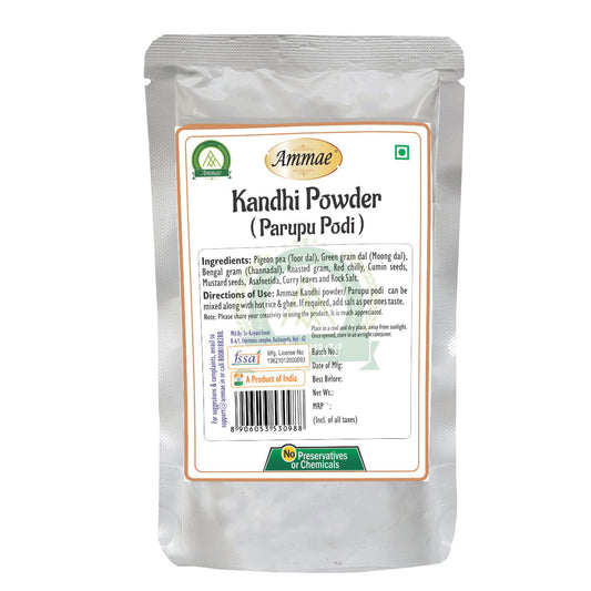 ammae kandhi podi paruppu podi 200g
