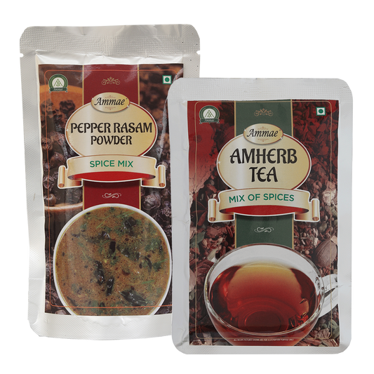 Pepper Rasam, 100g + Amherb, 50g