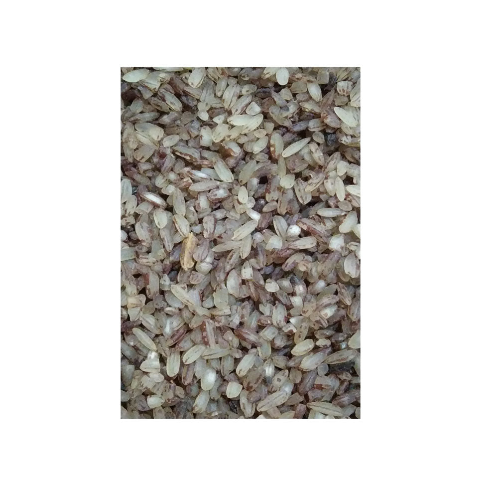Ammae Maapillai Samba puzhungal Arisi - Pink variety semi polished