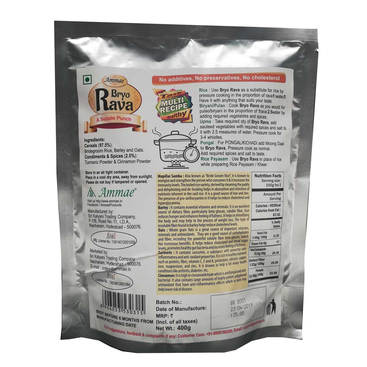 Bryo Rava, 200g