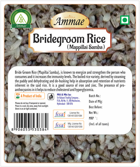 Ammae Bridegroom Rice - Maapilai samba