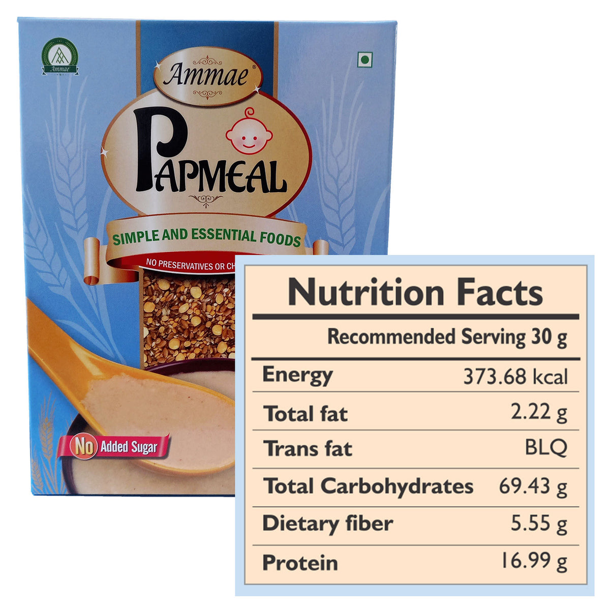 Papmeal with ajwain, 200g